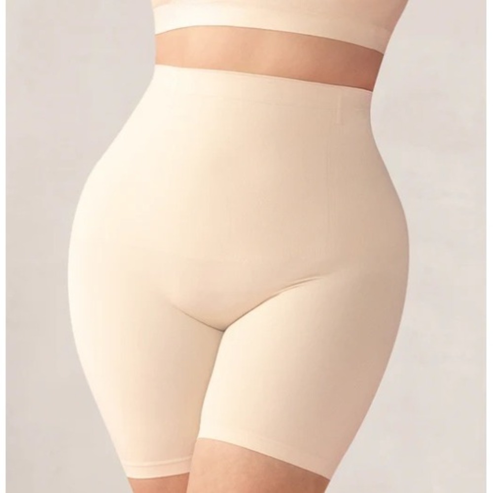 Shapermint Chai All Day Every Day High-Waisted Shaper Shorts Size XL/XXL NWT